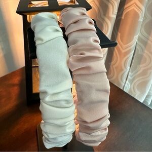 HEADBANDS SILKY SET OF TWO NEW